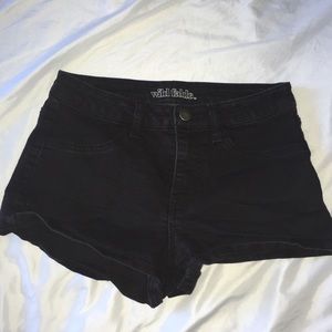 Black shorts